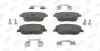 Фото Колодки гальмівні (передні) Seat Cordoba/Ibiza IV/VW Polo/Skoda Fabia 99-15/Roomster 06-15 Jurid (573101J) зображення 1
