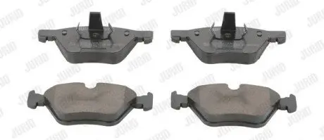 Керамические тормозные колодки передние Jurid 573151JC