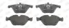 Фото Колодки гальмівні (передні) BMW 3 (E90/E91/E92/E93) 04-13/X1 (E84) 09-15/Z4 (E89) 09-16 Jurid (573181J) зображення 1