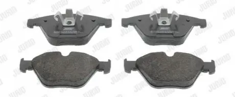 Колодки гальмівні (передні) BMW 3 (E90/E91/E92/E93) 04-13/X1 (E84) 09-15/Z4 (E89) 09-16 Jurid 573181J Купити в Україні
