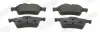 Комплект гальмівних колодок (задніх) Citroen C5/Ford C-Max 07-/Focus/Connect 04-13/Renault Laguna 07-15/Volvo Jurid (573186D) зображення 1