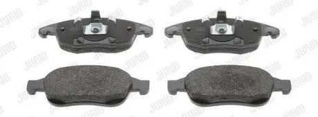 Колодки гальмівні (передні) Citroen Berlingo/Peugeot Partner 08 Jurid 573192J Купити в Україні