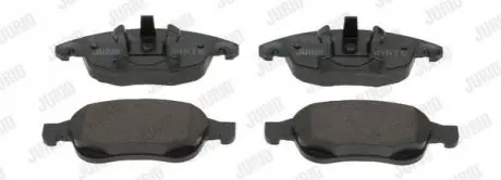 Колодки гальмівні (передні) Citroen Berlingo/Peugeot Partner 08 Jurid 573192JC Купити в Україні
