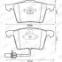Колодки тормозные (передні) Audi A4 03-09/A6/A8 03-11 (+датчики) Jurid (573196J) зображення 1