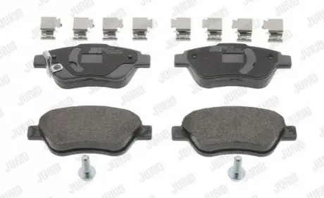 Колодки гальмівні (передні) Opel Corsa D 06-14 Jurid 573204J Купити в Україні