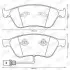 Фото Керамічні гальмівні колодки передн, AUDI A6 C6, A8 D2, A8 D3 VW PHAETON 2.0-6.0 03.94-03.16 Jurid (573207JC) зображення 1