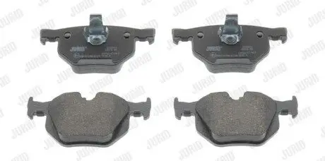 Колодки гальмівні (задні) BMW 5 (E60/E61) 02-10/6 (E63/E64) 04-10 Jurid 573224J Купити в Україні
