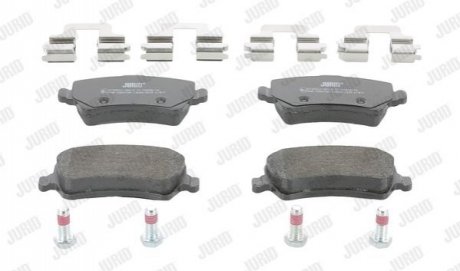 Тормозные колодки задние Land Rover Freelander 2, Range Rover Evoque/ Ford Galaxy / Volvo V60, V70 Jurid 573250J (фото 1)