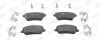 Фото Колодки гальмівні (передні) Nissan Micra 10-/Note 13-/Tiida 07 Jurid (573255J) зображення 1