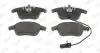 Фото Колодки гальмівні (передні) Audi A4 07-18/Audi A5 07-/Audi Q5 12-17 (замінено на 0986494538) Jurid (573258J) зображення 1
