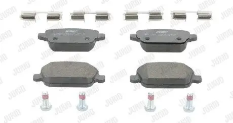Тормозные колодки, дисковый тормоз.) Jurid 573263J Купить в Украине