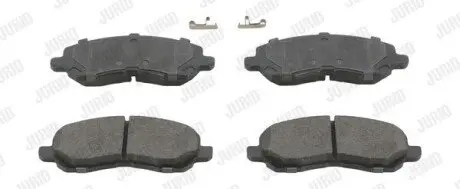 Колодки гальмівні (передні) Citroen C4/Peugeot 4008 12-/Mitsubishi Lancer/Outlander 03-/Jeep/Dodge Jurid 573278J Купити в Україні