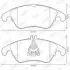 Фото Колодки тормозные (передні) MB C-class (W204/C205) 07-/E-class (W212/C207) 09-16/SLK (R172)/CLS 11 Jurid (573291J) зображення 1