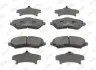 Фото Колодки гальмівні (передні) Chrysler Grand Voyager V 07-/Dodge Caravan 08-/VW Routan 08-13 Jurid (573298J) зображення 1