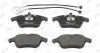 Фото Колодки гальмівні (передні) Citroen C5 08-/Peugeot 407 04-/508 10-18 Jurid (573311J) зображення 1