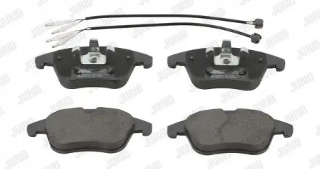 Колодки гальмівні (передні) Citroen C5 08-/Peugeot 407 04-/508 10-18 Jurid 573311J Купити в Україні