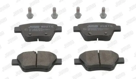 Керамічні гальмівні колодки задн, AUDI A1, A3 SEAT ALTEA, ALTEA XL, LEON SKODA OCTAVIA II, SUPERB II, YETI VW BEETLE, CADDY III, EOS, GOLF VI, JETTA III, JETTA IV 1.2-3.6 02.03-07.19 Jurid 573312JC Купити в Україні