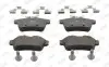 Фото Колодки гальмівні (задні) Citroen C4 09-/DS4/DS5 11-15/Peugeot 308/508/3008/5008 09-18 (з прижимною пластиною) Jurid (573315J) зображення 1