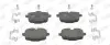 Фото Колодки гальмівні (задні) BMW 5 (G30/G31)/7 (G11/G12)/X5 (G05)/X6 (G06) 17 Jurid (573353J) зображення 1