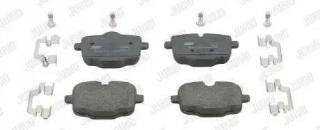 Колодки гальмівні (задні) BMW 5 (G30/G31)/7 (G11/G12)/X5 (G05)/X6 (G06) 17 Jurid 573353J Купити в Україні