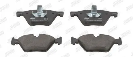 Колодки гальмівні (передні) BMW 5 (F10/F11) 09 Jurid 573364J Купити в Україні