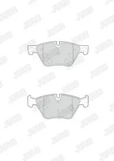 Колодки тормозные дисковые Jurid 573364JC