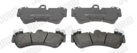 Колодки гальмівні (передні) Porsche Cayenne/VW Touareg 02-10 (Brembo) (190x99,1) Jurid 573376J Купити в Україні