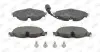 Фото Колодки гальмівні (передні) Audi A3/Q2/Q3/Seat/Skoda Octavia/Kodiaq/VW Golf/Passat B8 12-(+датчик) Jurid (573390J) зображення 1