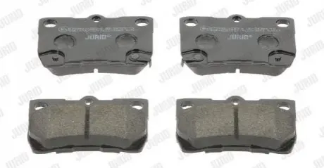 Колодки гальмівні (задні) Lexus GS/IS II/IS C 05- (замінено на 0986494891) Jurid 573393J Купити в Україні