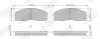 Фото Колодки гальмівні (передні) Jeep Wrangler 2.0/2.2 17 Jurid (573411J) зображення 1