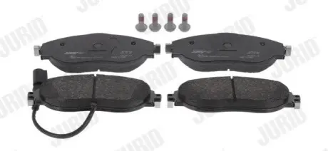 Колодки гальмівні (передні) Skoda Kadiaq/Octavia/SuperB/VW Golf/Passat 12- замінено на 0 986 494 704 Jurid 573418J Купити в Україні