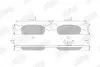 Фото Колодки гальмівні (передні) Dacia Logan II/Sandero II 12-/Renault Logan 11-/Sandero 13/Clio IV 18 Jurid (573441J) зображення 1