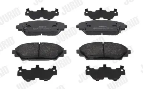 Колодки гальмівні (передні) Mazda 3 13-/CX-3 15 Jurid 573611J Купити в Україні