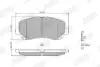 Колодки гальмівні (передні) Mazda CX-5 11 Jurid (573619J) зображення 1