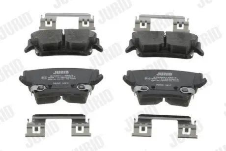 Тормозные колодки задние CHRYSLER 300C / LANCIA THEMA Jurid 573684J