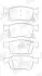 Фото Колодки гальмівні (передні) Opel Astra K 15 Jurid (573702J) зображення 2
