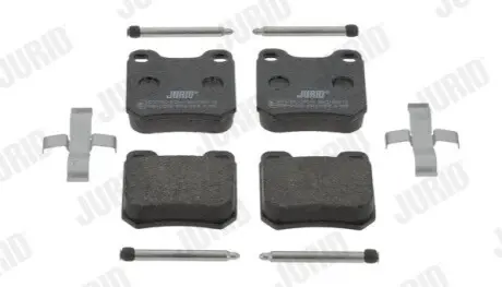 Колодки тормозные (задние) Opel Omega A/B 86-03/Vectra B 95-03/Senator A/B 84-93 Jurid 573709J