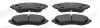 JURID CHEVROLET тормозные колодки передние.Lacetti, Epica 2.0 Jurid (573718J) изображение 1