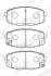 Фото Колодки гальмівні (передні) Kia Ceed 1.4/1.6 CRDI/CVVT 06- замінено на 0 986 424 811 Jurid (573730J) зображення 1