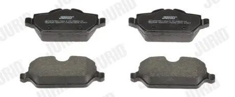 Колодки гальмівні (задні) BMW 1 (E81/E87)/3 (E90/E92) 04-13 (Trw) Jurid 573755J Купити в Україні