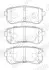 Фото Колодки гальмівні (задні) Hyundai Accent/I20/I30/Ix35/Sonata/Kia Ceed/Rio/Sportage 1.2-3.3 05- (Mando) Jurid (573757J) зображення 1
