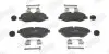 Фото Колодки тормозні (передні) MB Sprinter (906,907,910)/VW Crafter 06-/MB Vito (W639) 03-/(W447) 14 Jurid (573760J) зображення 1