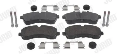 Колодки тормозные (передні) MB Sprinter (906,907,910) 210-519CDI/VW Crafter 30-35/30-50 06-(спарка) Jurid 573761J Купити в Україні
