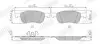 Тормозные колодки передние FORD FIESTA Jurid (573779J) изображение 1
