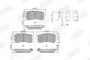 Тормозные колодки задние HYUNDAI KONA, SONATA / KIA OPTIMA, PICANTO, SOUL Jurid (573830J) изображение 1