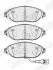 Фото Колодки гальмівні (передні) Audi A3/Skoda Octavia III/VW Passat/Golf 13- (з датчиком) Jurid (573838J) зображення 2