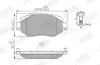 Фото Колодки гальмівні (передні) Renault Megane IV 15 Jurid (573842J) зображення 1