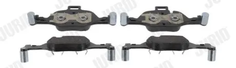 Тормозные колодки передние BMW 5-Series, 6-Series, 7-Series, X3, X4, X5, X6 Jurid 573856J