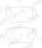 Тормозные колодки задние VOLVO XC40 Jurid (573874J) изображение 2