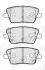 Тормозные колодки задние HYUNDAI i30, i30 FASTBACK Jurid (573875J) изображение 2